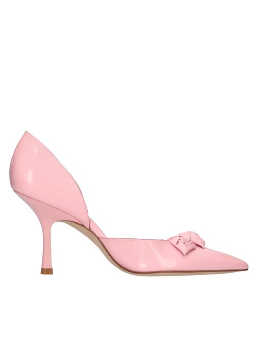 Décolleté in pelle STUART WEITZMAN | STRT ROSIE DORSAY 85 4512498558ROSA MARSHMALLOW